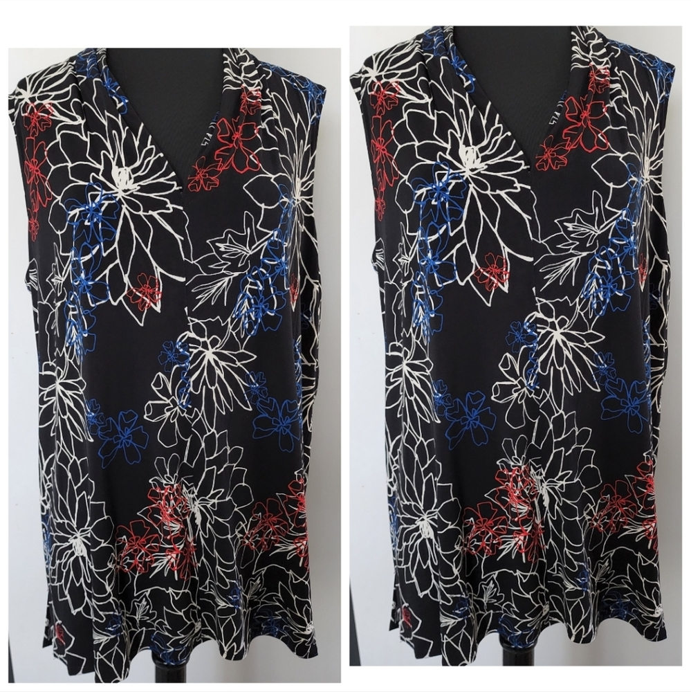 Vince Camuto Sport Chic Sleeveless Blouse